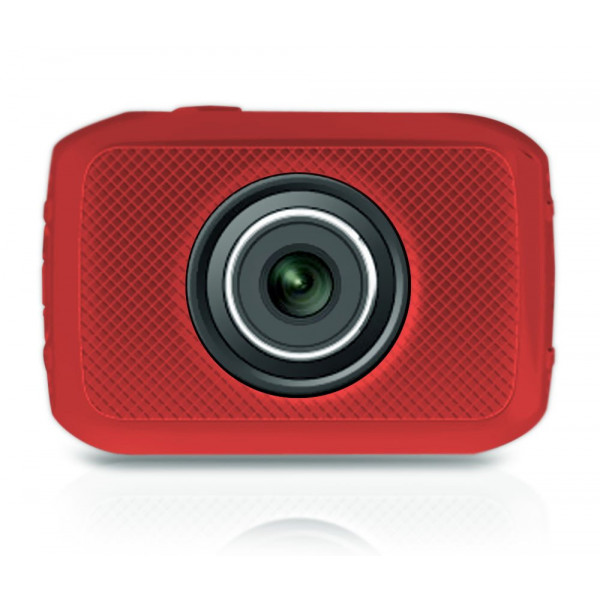 Pyle Hochgeschwindigkeit-HD Digitalkamera (1080p, Full-HD-Video, 12 Megapixel, 6,1 cm (2,4 Zoll) Touch Screen) orange-312