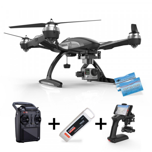 Yuneec Q500 Typhoon G für GoPro: ST10 Steuerung + Gimbal GB203 + Steadygrip G + Video Downlink-310