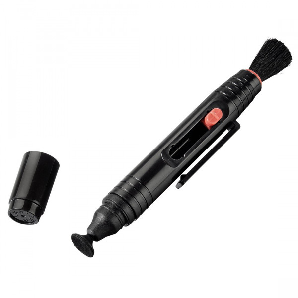 Hama Reinigungsstift zur Objektiv und Filterreinigung, 12,5 cm lang, Lenspen, Schwarz-33