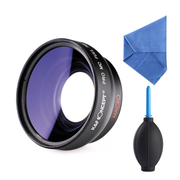 KandF Concept 58mm Super Weitwinkelobjektiv 0.45x Professionell HD-310