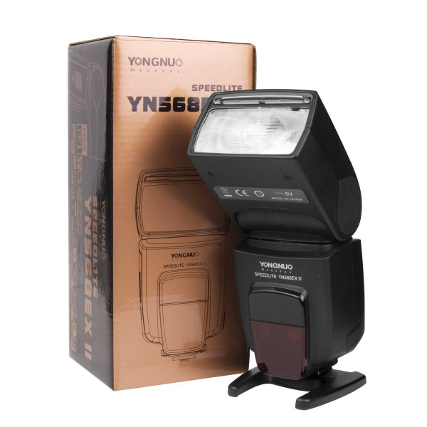 Yongnuo YN-568EX II Blitzgerät für Canon EOS Kamera mit Masterblitzfunktion-31