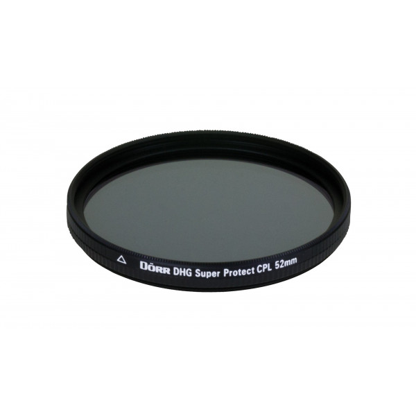 Dörr DHG Super Zirkular Polfilter 52 mm mit Nano-Vergütung/beidseitige DHG 12-fach Mehrschichtvergütung/extrem flache Filterfassung-35