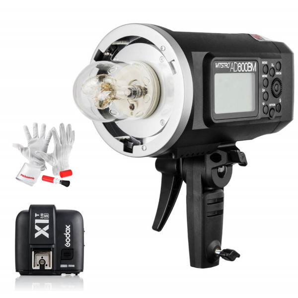 Godox AD600BM Bowens Mount 600Ws GN87 High Speed Sync Draussen blitzgeräte mit Godox X1T-S Kabellos Flash Trigger 8700mAh Batterie 500 Volle Leistung Blinkt Recyceln in 0.01-2.5 Zweite für Sony DSLR-39