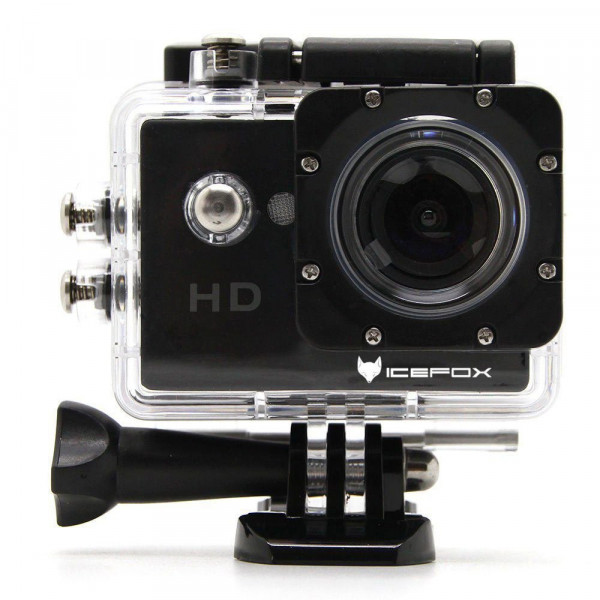 icefox® FHD Unterwasser-Action-Kamera, 12MP, 1080P, wasserdichte HD-Kamera mit 170° Weitwinkel, 1,5 Zoll-Display, 900mAh Batterie und Zubehör-Kitt für zum Tauchen, zumFahrrad fahren, zum Motorrad fahren und zum Schwimmen (Schwarz)-38