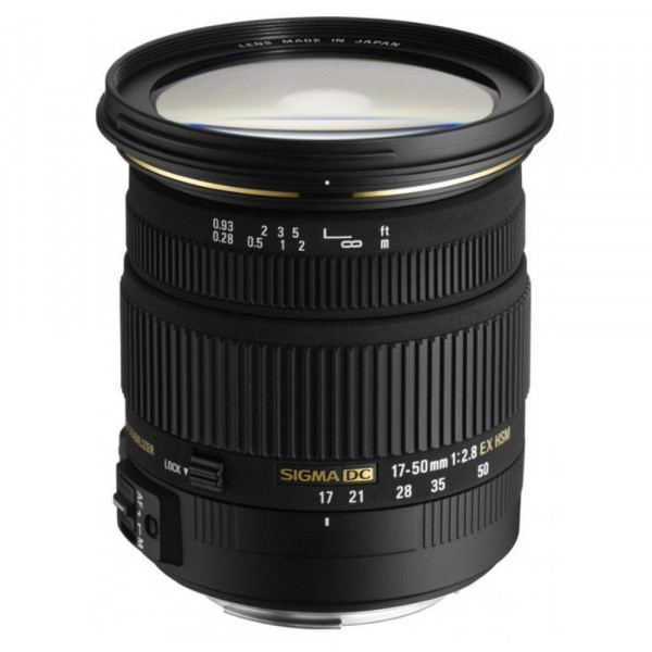 Sigma 17-50 mm F2,8 EX DC HSM-Objektiv (77 mm Filtergewinde) für Sony Objektivbajonett-32