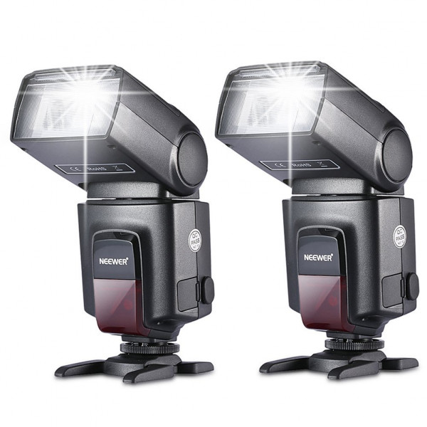 Neewer®TT560 Zwei Blitzgerät Blitz Speedlite Set für Canon Nikon Sony Olympus Panasonic Pentax Fujifilm Sigma Minolta Leica und andere SLR Digital SLR Spiegelreflex-Kameras und Digitalkameras mit Single-Kontakt Blitzschuh-38