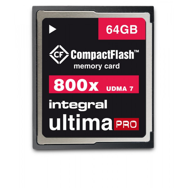 Integral Memory INCF64G800W CompactFlash UltimaPro 64GB Speicherkarte 800x-32