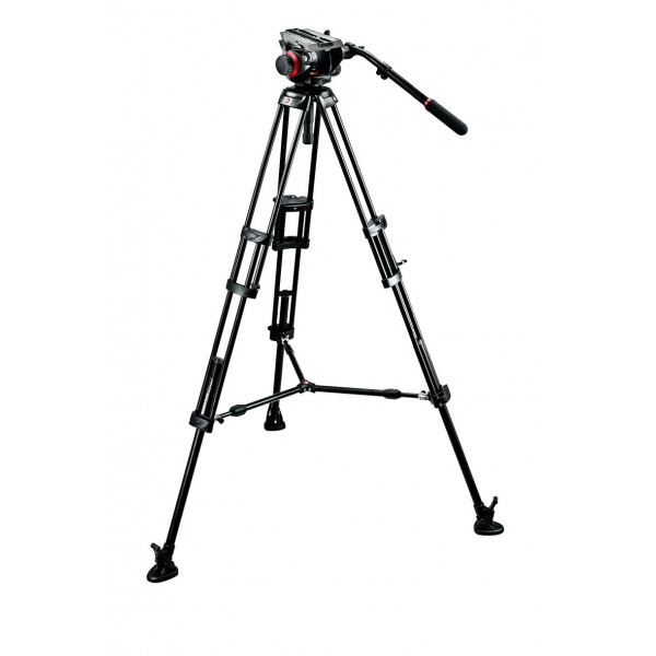 Manfrotto Stativ Kit 504HD,546BK (inkl. Fluid-Videokopf 504HD, 546BK Stativ, Stativtasche)-31
