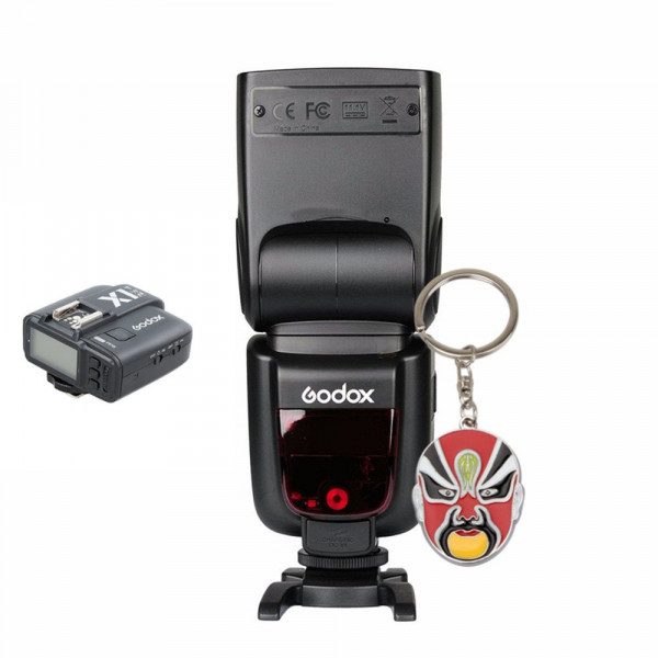 Boblov Godox Think TTL TT685C Kamerablitz High Speed 1 / 8000s GN60 für Kanone Kameras I-TTL II Blitzautomatik mit Peking-Oper Keychain (TT685N mit X1T-N)-39