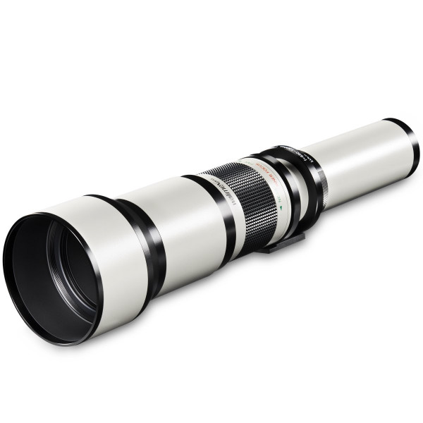 Walimex Pro 650-1300mm 1:8-16 DSLR-Teleobjektiv (Filtergewinde 95mm, IF) für Sigma Objektivbajonett weiß-35