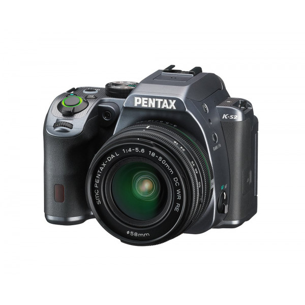 Pentax K-S2 DAL 18-50 WR lens kit stone gray-31