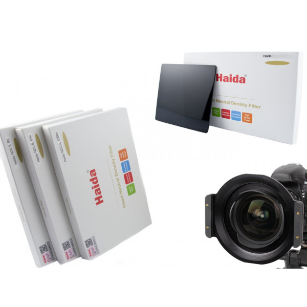 Haida Optical Neutral 3er Graufilter Set für Tamron SP 15-30mm f2.8 Di VC USD und HD PENTAX-D FA 15-30mm F2.8 ED SDM WR Vollmetall Filterhalter mit 3 verschiedenen ND Filtern in der Größe 150 mm x 150 mm ND0.9 (8x) / ND1.8 (64x) / ND3.0 (1000x)-33