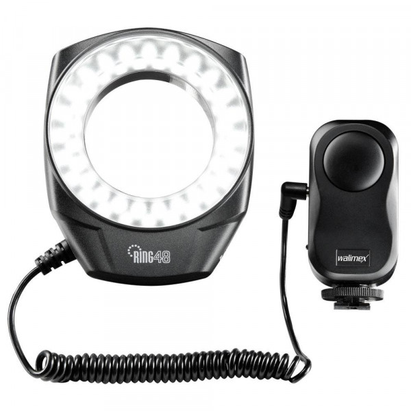 Walimex Makro 48 LED Ringlicht Gewindeadapter-36
