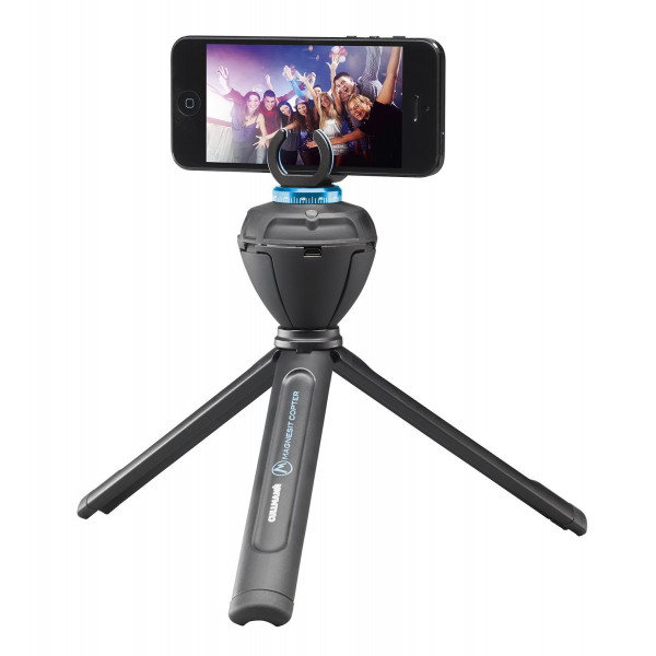 Cullmann 50225 SMARTpano 360CP elektronischer Panoramakopf mit IR-Fernbedienung für Kamera/Smarphone schwarz-316