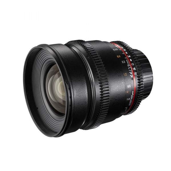Walimex Pro 16mm 1:2,2 VDSLR Video und Foto Weitwinkelobjektiv (Filtergewinde 77mm, Gegenlichtblende, Zahnkranz, stufenlose Blende und Fokus) für Olympus Four Thirds Objektivbajonett schwarz-34
