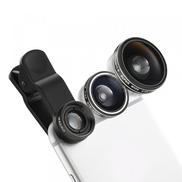 TaoTronics Fisheye Fischauge Objektiv Set Handy Clip On Kamera Adapter (180 Grad Fisheye Objektiv, 10x Macro Objektiv, 0,4x Weitwinkelobjektive)-39