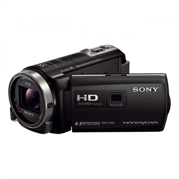 Sony HDR-PJ420VE HD Flash Camcorder (1920 x 1080 Pixel, G-Optik mit 30-fach Zoom, Projektor mit 13 Lumen, HDMI) schwarz-315
