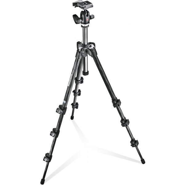 Manfrotto MK293C4-A0RC2 Carbon Stativ (4 Segmenten und 494RC2 Kugelkopf)-32