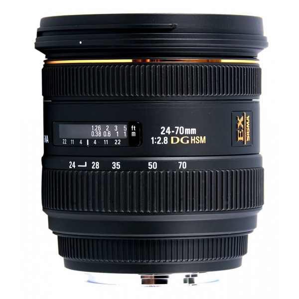 Sigma 24-70 mm F2,8 EX DG HSM-Objektiv (82 mm Filtergewinde) für Canon Objektivbajonett-34
