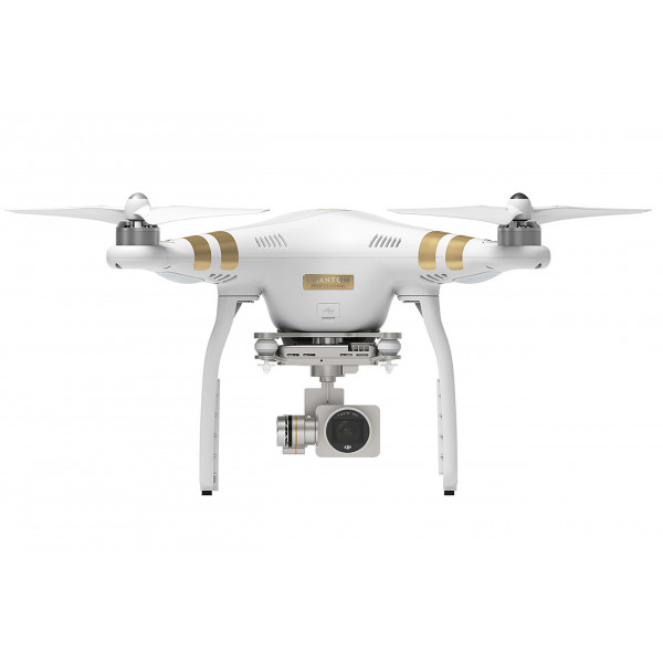 DJI Phantom 3 Professional UAV Aerial Quadrocopter Drohne mit Integrierter 4K Kamera und Gimbal zur Bildstabilisierung Weiß/Gold-37
