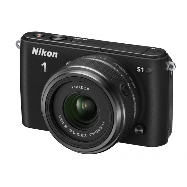 Nikon 1 S1 Systemkamera (10 Megapixel, 7,6 cm (3 Zoll) LCD-Display, Full HD) Kit inkl. 1 Nikkor 11-27,5 mm Objektiv schwarz-32