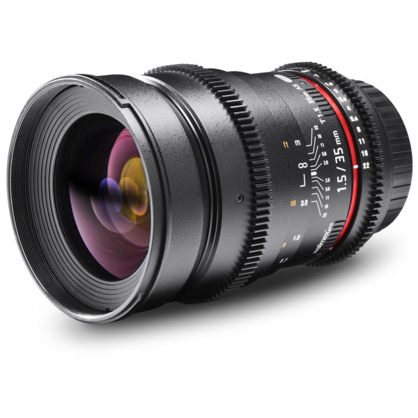 Walimex Pro 35mm 1:1,5 VCSC Foto und Videoobjektiv (Filtergewinde 77mm) für Sony E Objektivbajonett schwarz-36