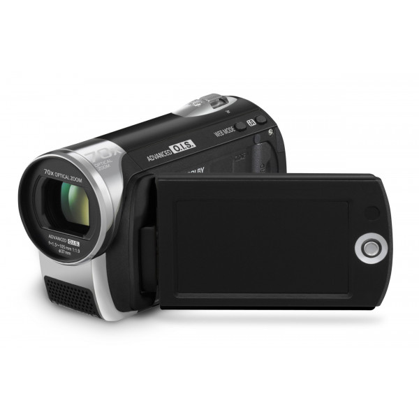 Panasonic SDR-S26 EG-K SD-Camcorder (SD/SDHC-Card, 70-fach opt. Zoom, 6,9 cm (2,7 Zoll) Display) schwarz-32