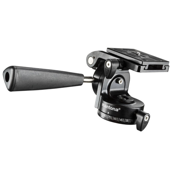Mantona Fortis 3D Neiger mit Panoramaskala / Belastbarkeit: 3kg-35