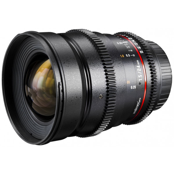 Walimex Pro 24 mm 1:1,5 VCSC Foto und Videoobjektiv (inkl. Filtergewinde 77mm, Gegenlichtblende, Zahnkranz, stufenlose Blende und Fokus) für Samsung NX Objektivbajonett schwarz-36