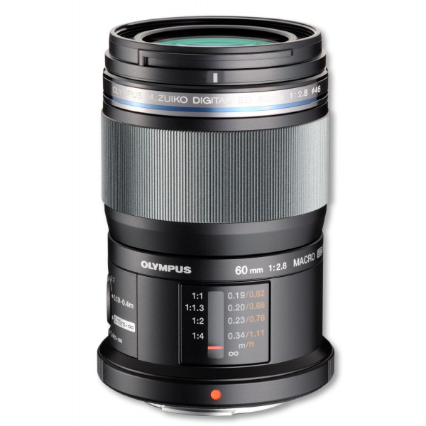 Olympus M.Zuiko Digital ED 60mm 1: 2.8 Macro für Micro Four Thirds, schwarz-35