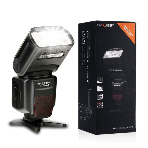 Blitzgerät Canon KandF Concept® PRO E-TTL KF-882 Canon Blitz,Blitzlicht Canon,ETTL Blitz,Master Speedlite für Canon,Blitzgerät für Canon EOS Kamera mit Masterblitzfunktion-39