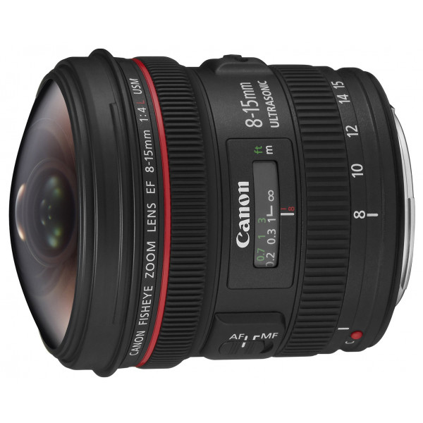 Canon EF 8-15mm 1:4 L Fisheye USM Objektiv (filterhalter) schwarz-33