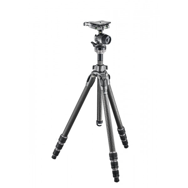 Gitzo Mountaineer Serie 1 Carbon Stativ mit 4x Segmente/Kugelkopf QD-36