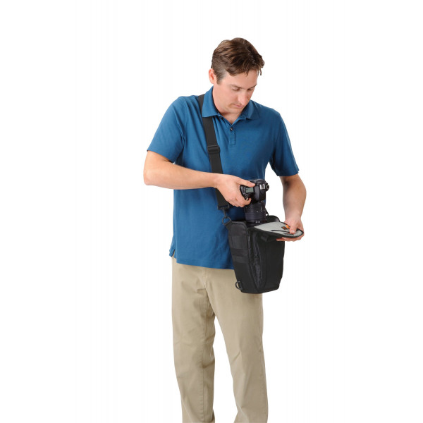 Lowepro Toploader Zoom 55 AW Kameratasche schwarz Kamerataschen Taschen