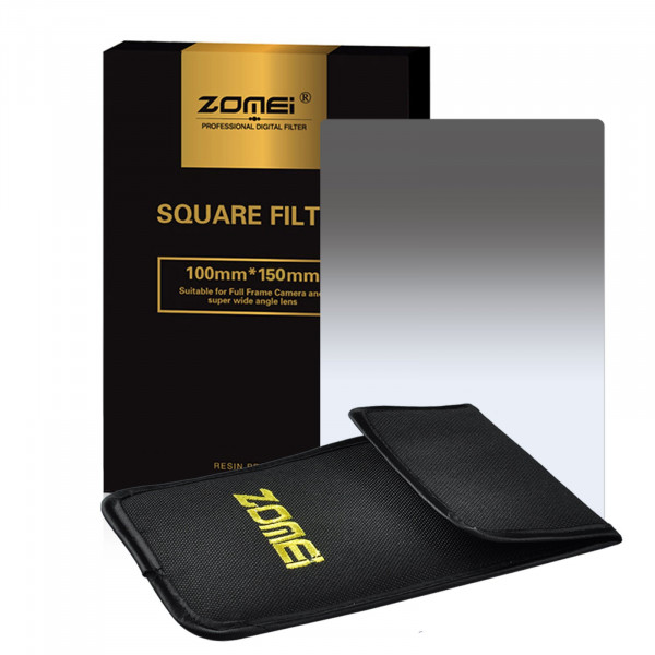 Zomei ND2 Platz Allmähliche Grau Farbe Objektiv-Filter 100x150mm für Cokin Z Zomei Hitech 4X6 "Holder 150 * 100 mm-38