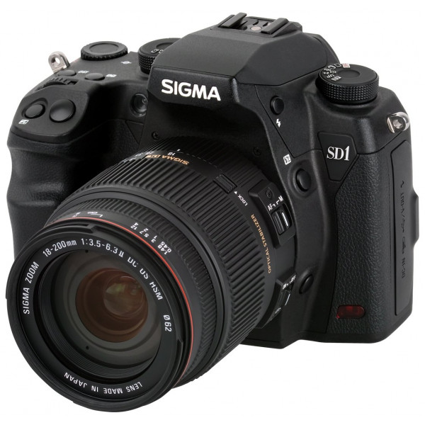 Sigma SD1 Merrill SLR-Digitalkamera (46 Megapixel, 7,6 cm (3 Zoll) Display, CF-Speicherkartenslot) Kit inkl. 18-200/3,5-6,3 II DC OS HSM Objektiv für Sigma Objektivbajonett schwarz-38