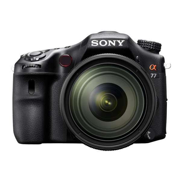 Sony SLT-A77VQ SLR-Digitalkamera (24 Megapixel, 7,6 cm (3 Zoll) Display, bildstabilisiert) Kit inkl. SAL 16-50mm DT F2.8 SSM Objektiv schwarz-314