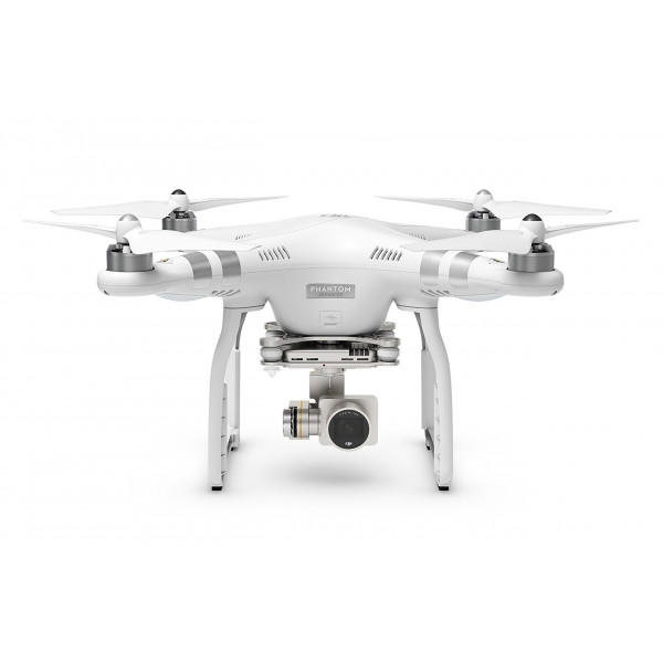 DJI Phantom 3 Advanced UAV Aerial Quadrocopter Drohne mit Integrierter 1080p Full HD Kamera und Gimbal zur Bildstabilisierung Weiß/Silber-35