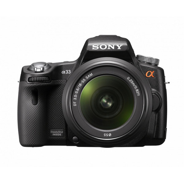Sony SLT-A33L SLT-Digitalkamera (14 Megapixel, Live View, Full HD, 3D Sweep Panorama) Kit inkl. 18-55 mm Objektiv-34