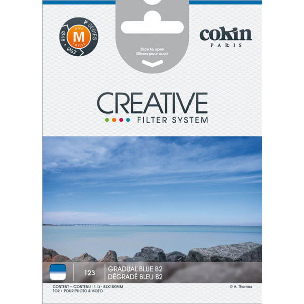 Cokin X123 Verlauffilter 2 Größe S blau-34
