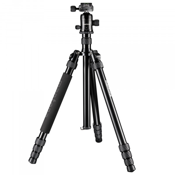 Mantona Laurum 501 (5in1 Multi Kamerastativ mit sehr hochwertigem Kugelkopf, 10 kg Belastbarkeit, inkl. 2 Mittelsäulen, 3 Tischstativbeinen, Blitzadapter, 3 Inbusschlüssel und Stativtasche)-315