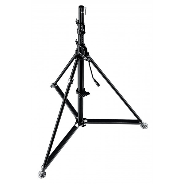 Manfrotto Stativ Super Windup Inox Schwwarz-31