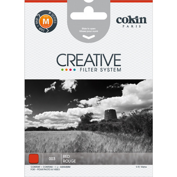 Cokin X003 Farbfilter Größe S rot-34