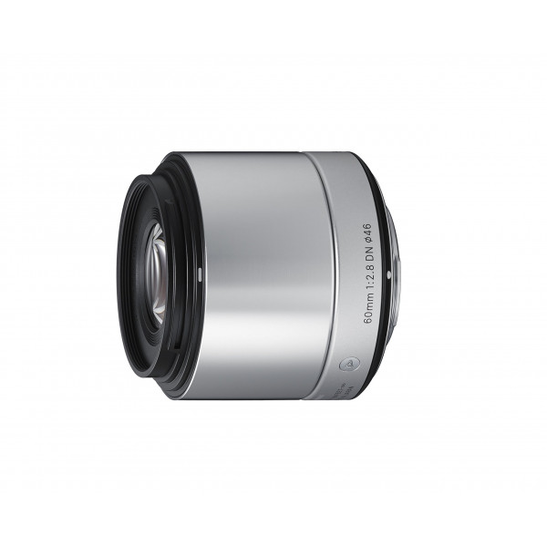 Sigma 60mm f2,8 DN Objektiv (Filtergewinde 46mm) für Micro Four Third Objektivbajonett silber-34
