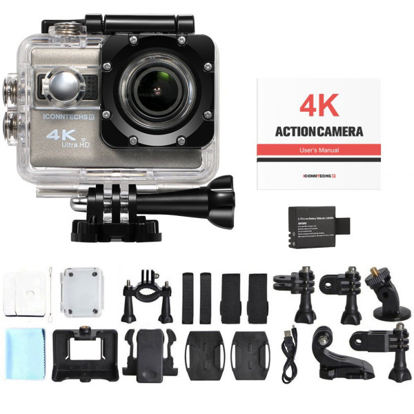Iconntechs 4k action shop camera