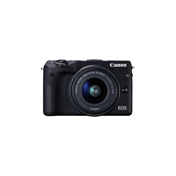 Canon EOS M3 Systemkamera (24 Megapixel APS-C CMOS-Sensor, WiFi, NFC, Full-HD) Kit inkl. EF-M 15-45 mm 1:3,5-6,3 IS STM Objektiv schwarz-34