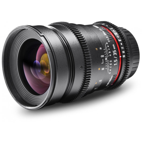 Walimex Pro 35mm 1:1,5 VCSC Foto und Videoobjektiv (Filtergewinde 77mm) für Samsung NX Objektivbajonett schwarz-36