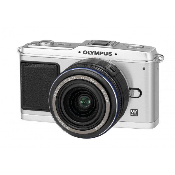 Olympus PEN E-P1 Systemkamera (12 Megapixel, 7,6 cm Display, Bildstabilisator) Gehäuse silber-33