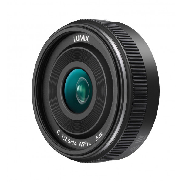 Panasonic H-H014A LUMIX G Festbrennweiten 14 mm F2.5 II ASPH. Objektiv (Pancake Objektiv, Filtergröße 46 mm, Bildwinkel 75°) schwarz-32