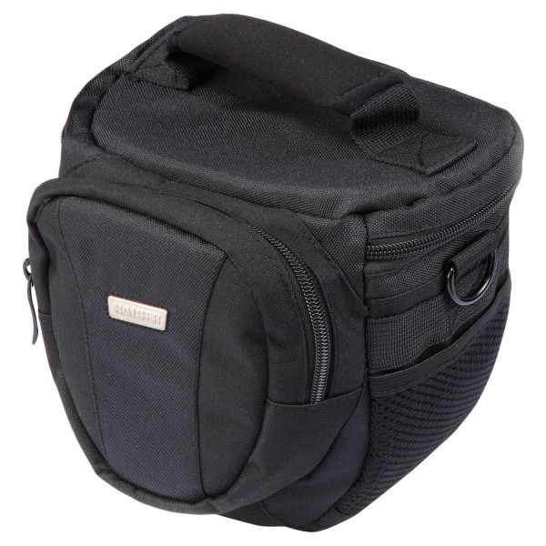 Kameratasche ""EasyLoader"" Colttasche für DSLR und Systemkamera (Universaltasche inkl. Schnellzugriff, Staubschutz, Tragegurt und Zubehörfach) schwarz, 15,5 x 15 x 10,5 cm-31